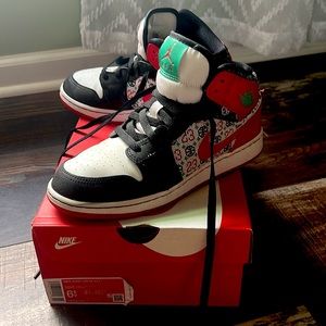 Nike Air Jordan 1 boys ugly Christmas